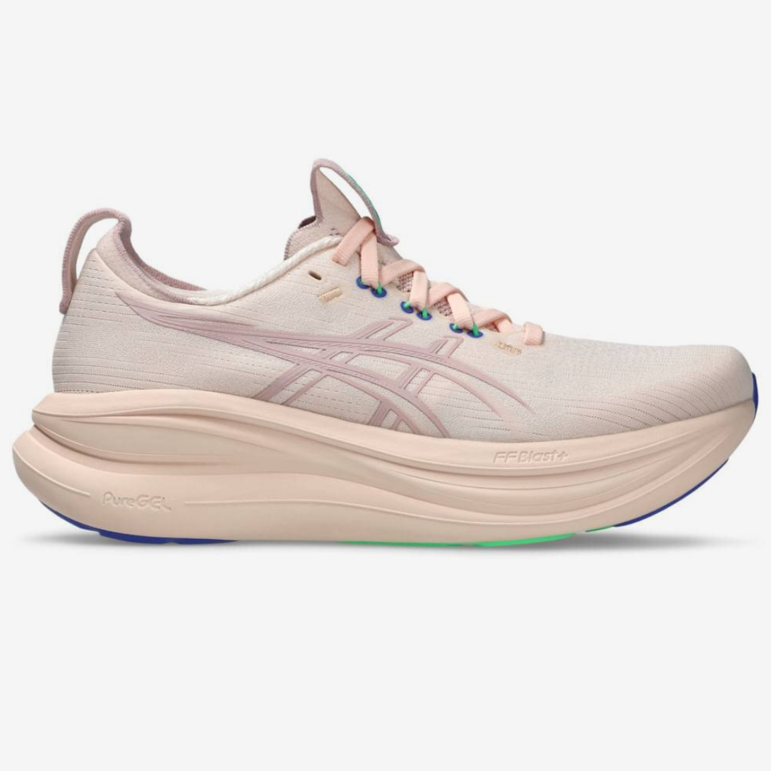 Tênis Asics Gel - Nimbus 28 - Rosa/Bege