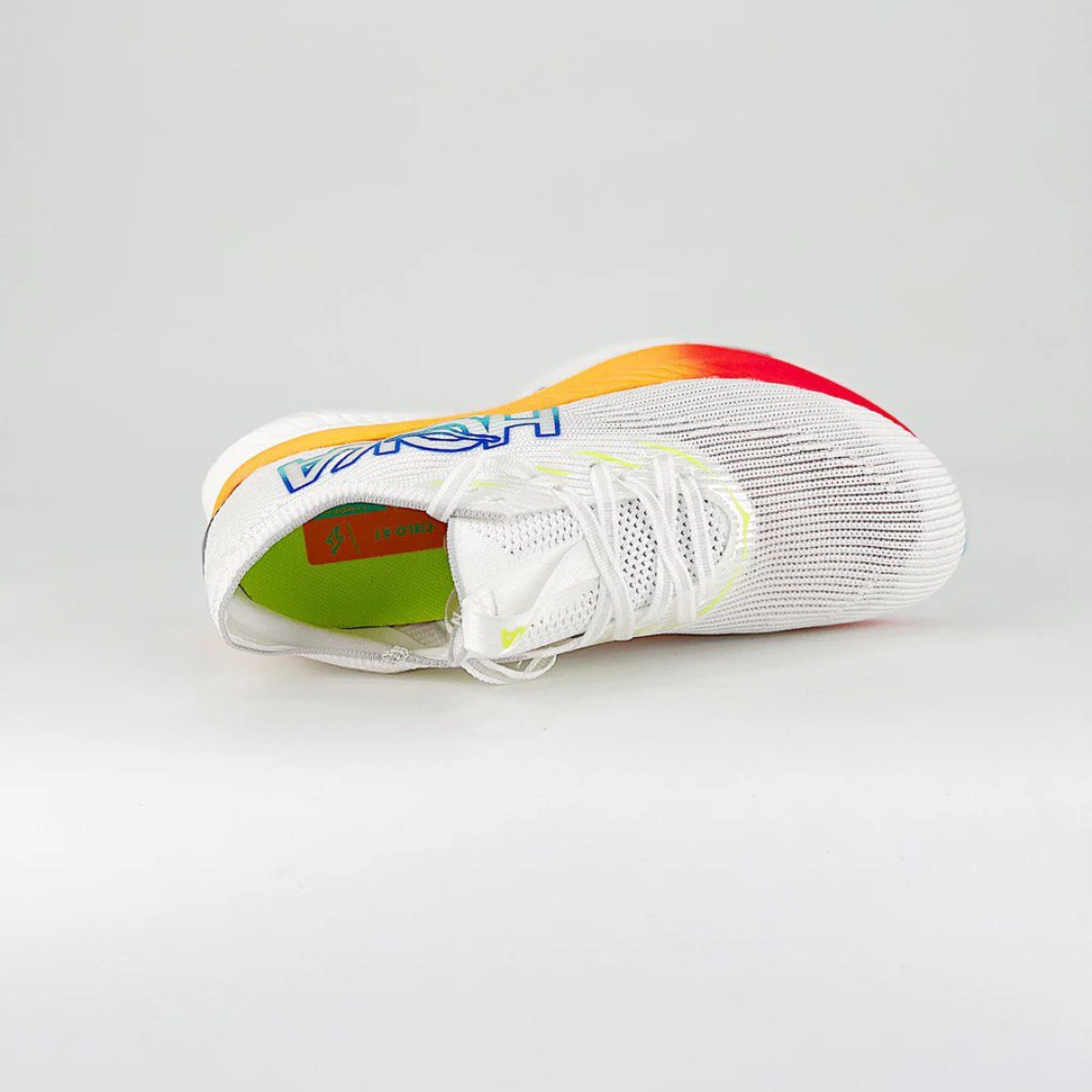 Tênis Hoka Cielo X1 Unissex - Frost/Cerise