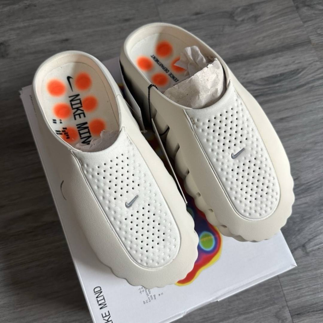 Tênis Nike Mind 001 Slide Light Bone Bege