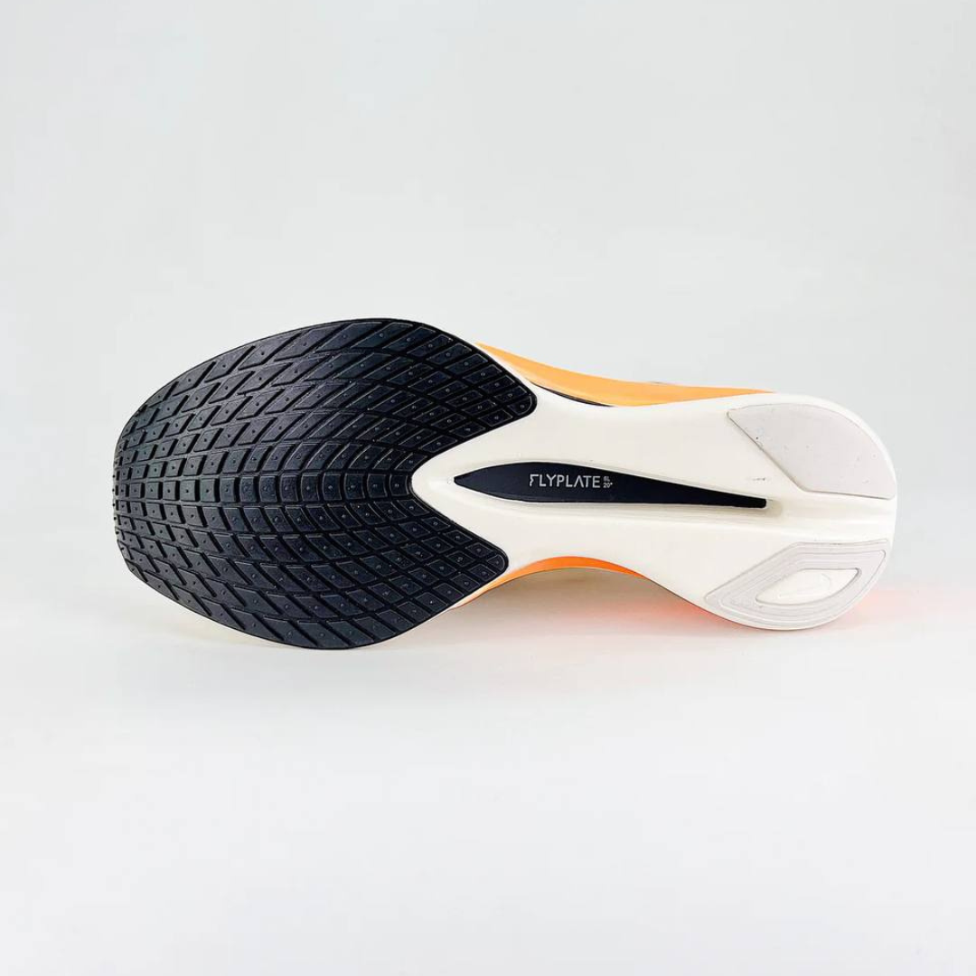 Tênis Nike ZoomX VaporFly 4 Bege/Laranja