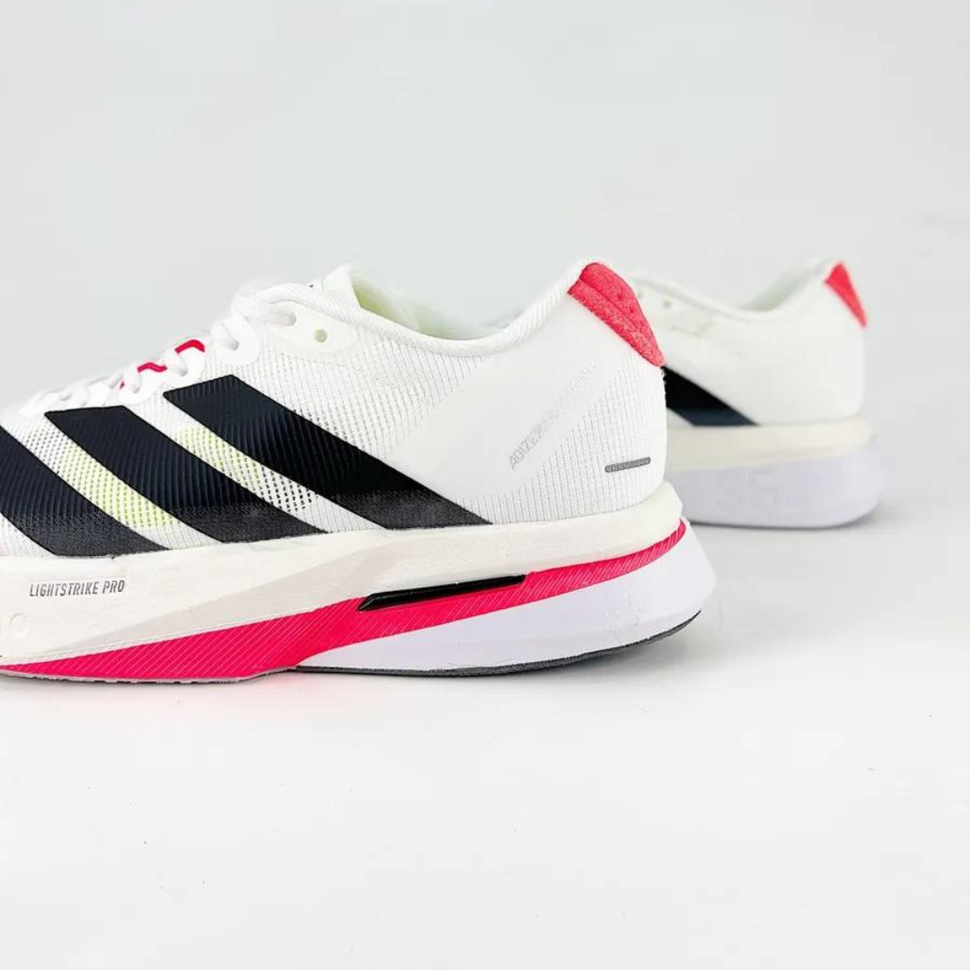 Tênis Adidas Adizero Boston 13 Branco/Vermelho