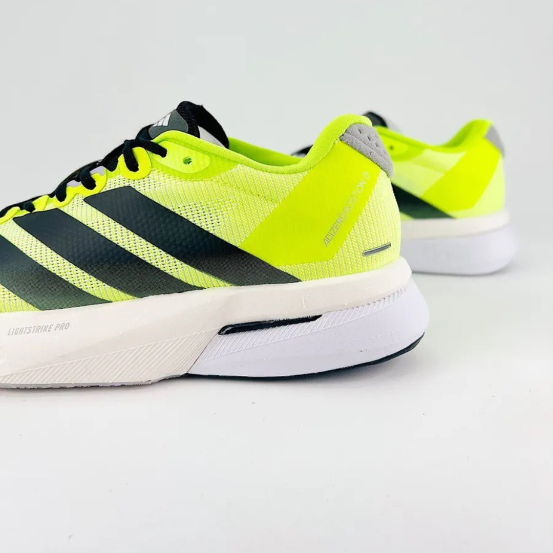 Tênis Adidas Adizero Boston 13 Verde Limão/Preto