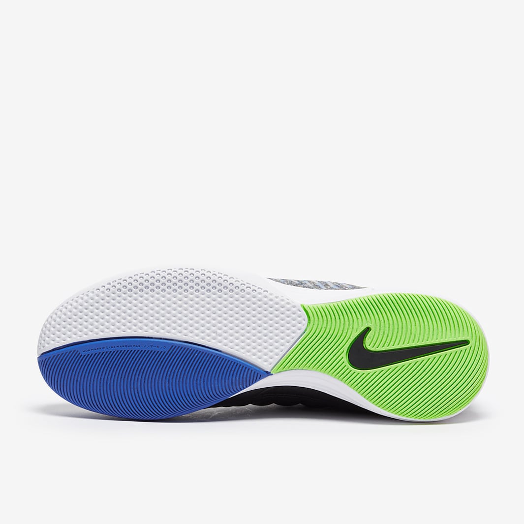 Chuteira Nike Lunar Gato 2 Futsal - Nero/Lime Glow/Azzurro Foto
