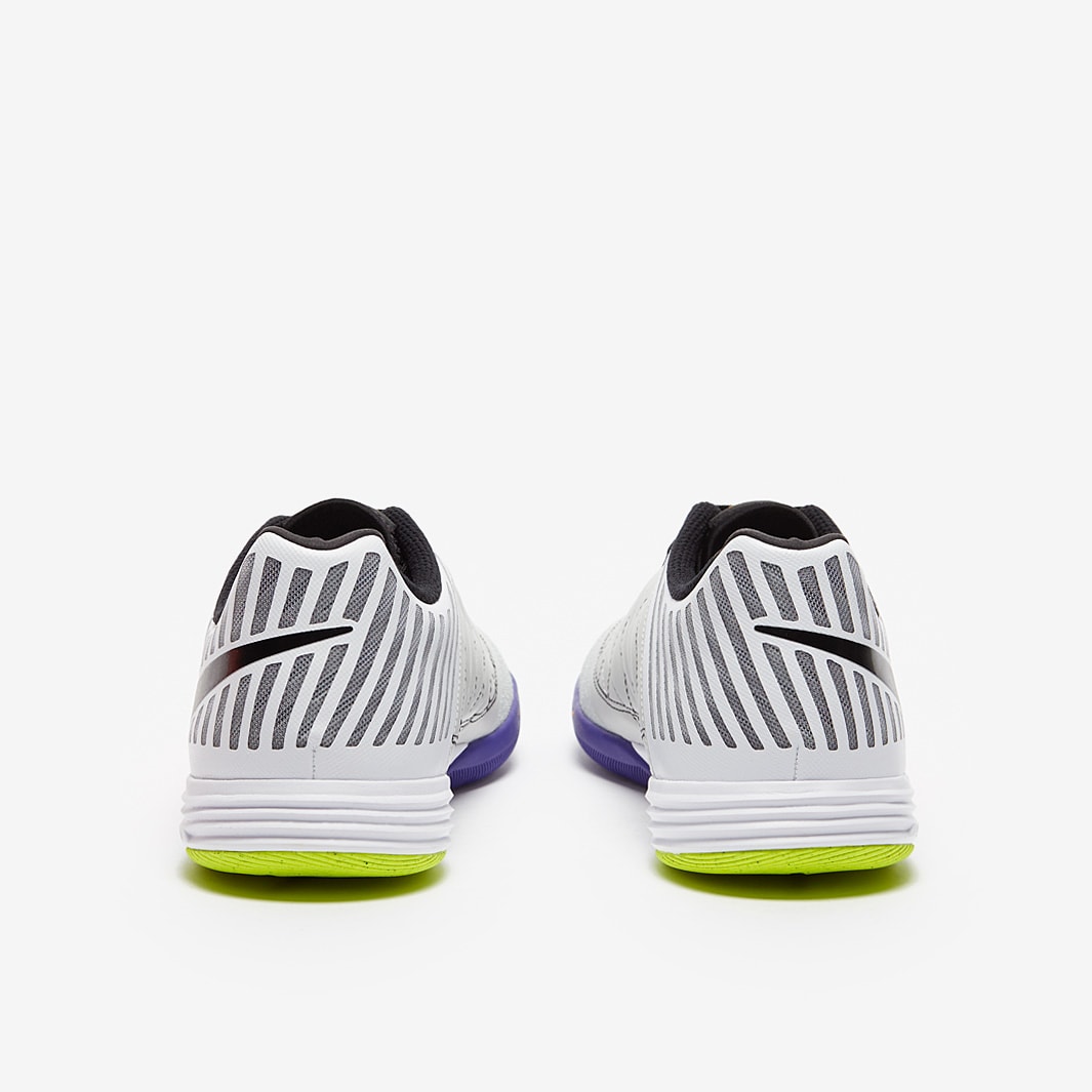 Chuteira Nike Lunar Gato 2 Futsal - White/Black/Photon Dust/Light Curry