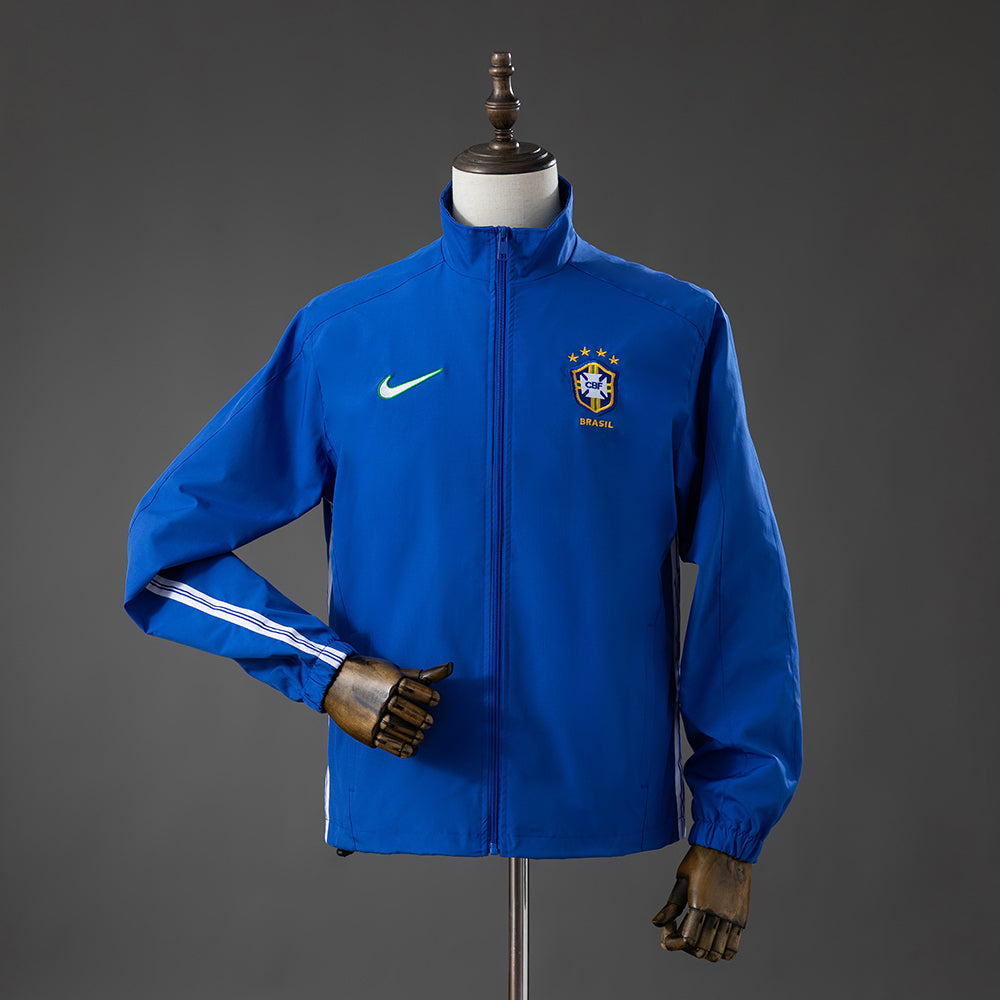 Jaqueta Corta Vento Seleção Brasil Retrô 1998