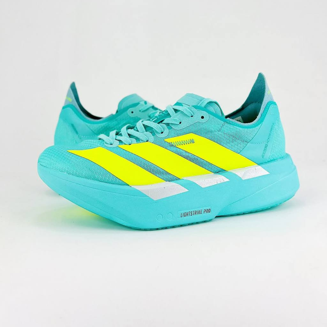 Tênis Adidas Adizero Adios Pro 4 Flash Aqua Lucid Lemon