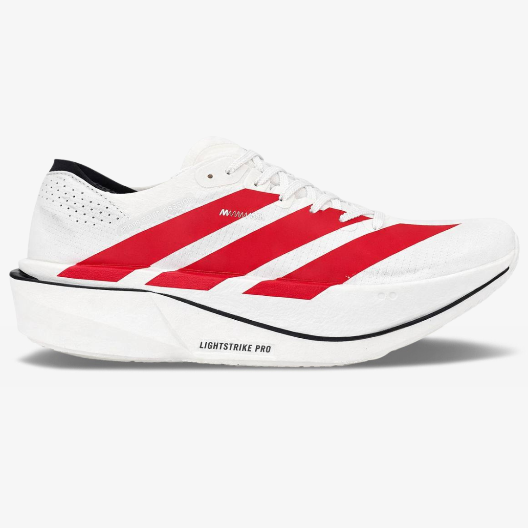 Tênis Adidas Adizero Adios Pro 5 - Branco/Vermelho