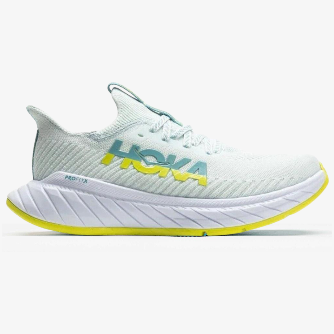 Tênis Hoka Carbon X3 - Verde/Cinza