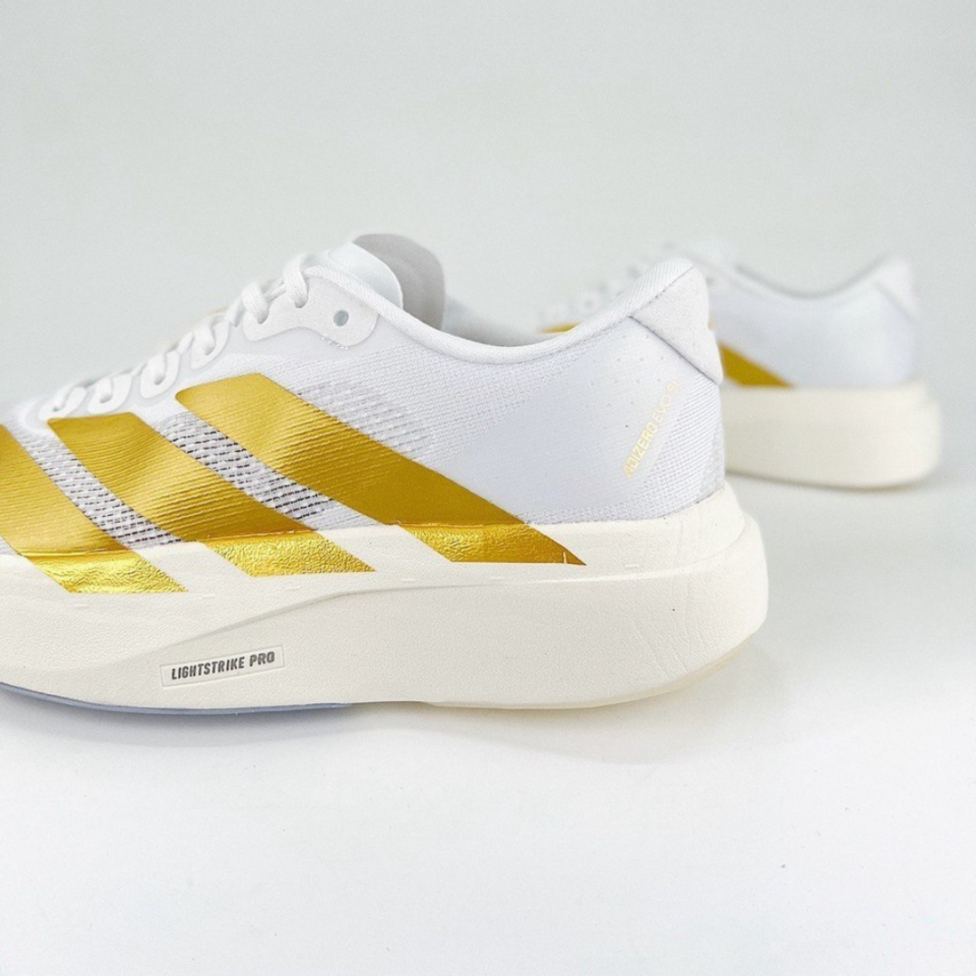 Tênis Adidas Adizero EVO SL - Branco/Dourado