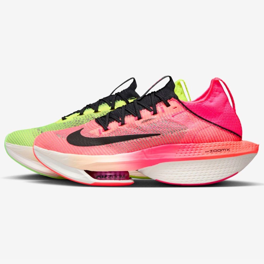 Tênis Nike Air Zoom Alphafly Next%2 Ekiden Pack - Verde/Rosa