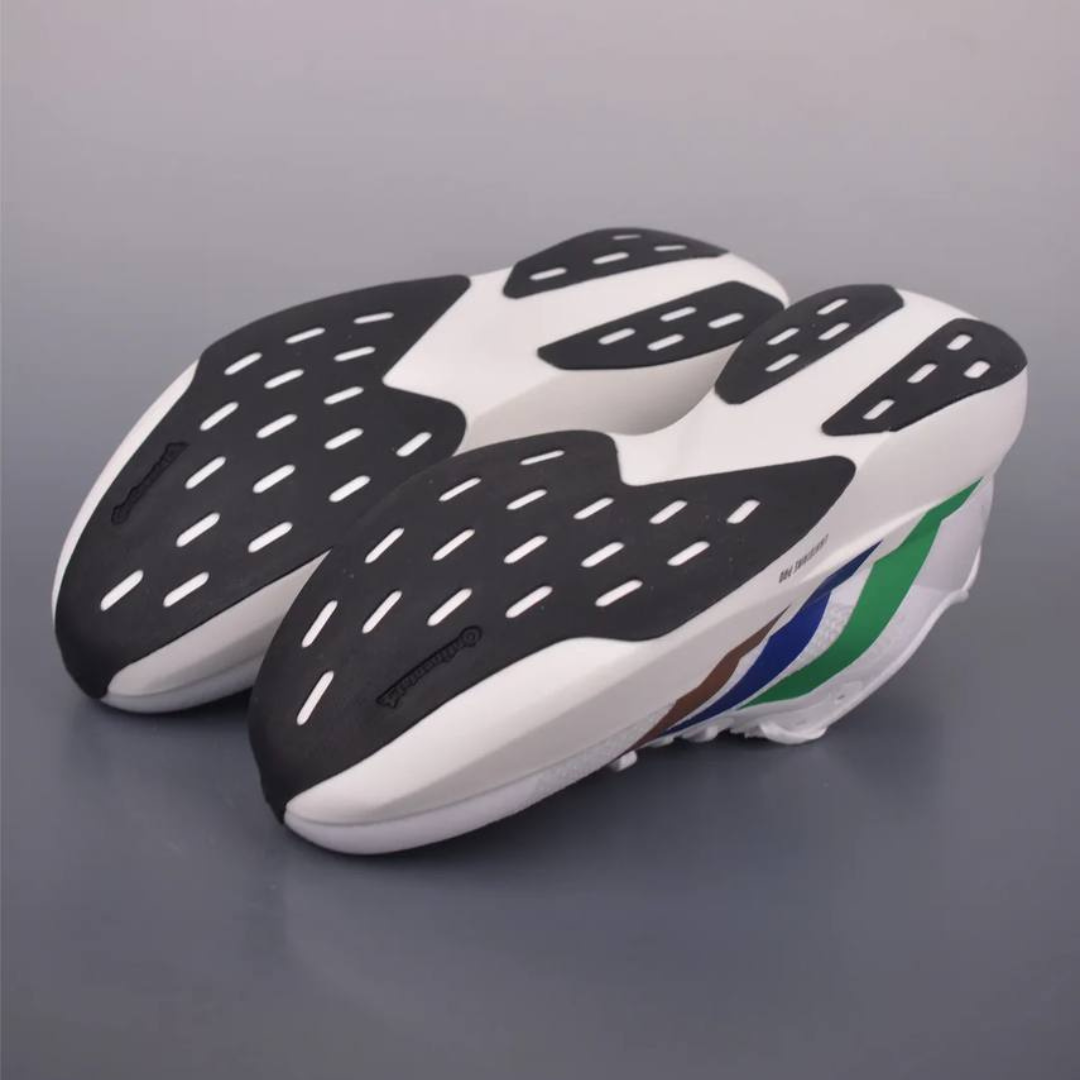 Tênis Adidas Adizero EVO SL - Branco/Verde/Azul/Marrom