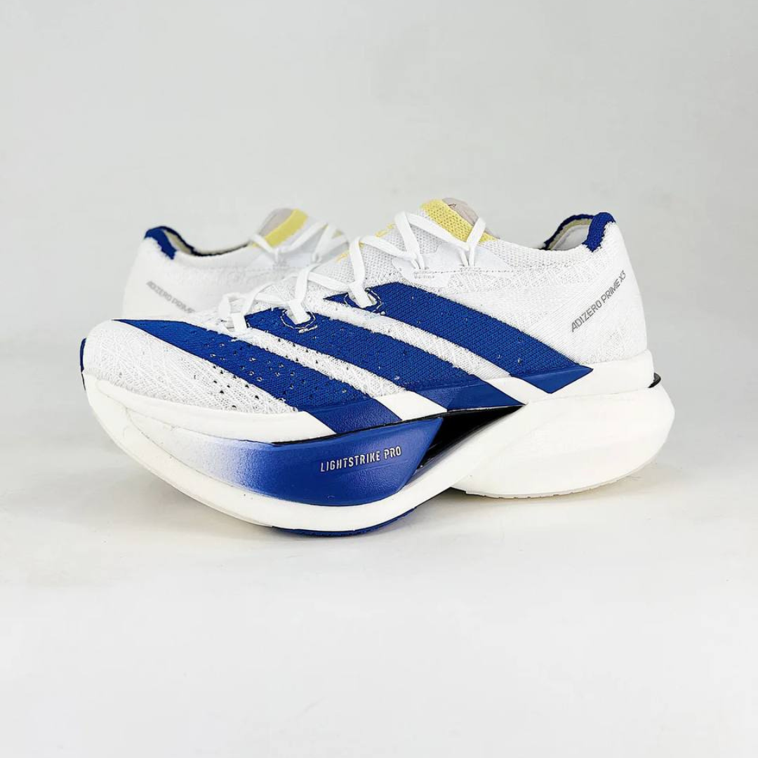 Tênis Adidas Adizero Prime X3 Strung - Branco/Azul