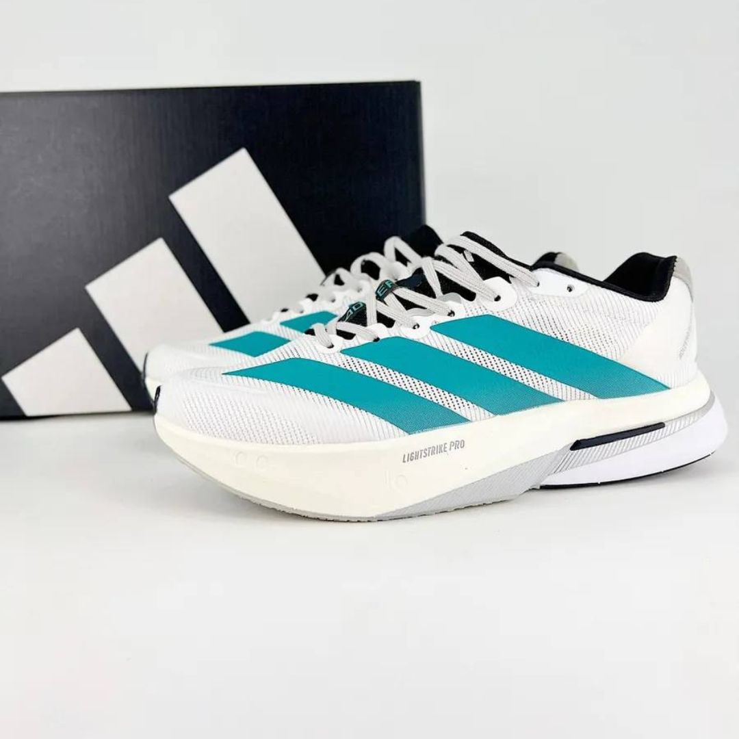 Tênis Adidas Adizero Boston 13 Branco/Verde