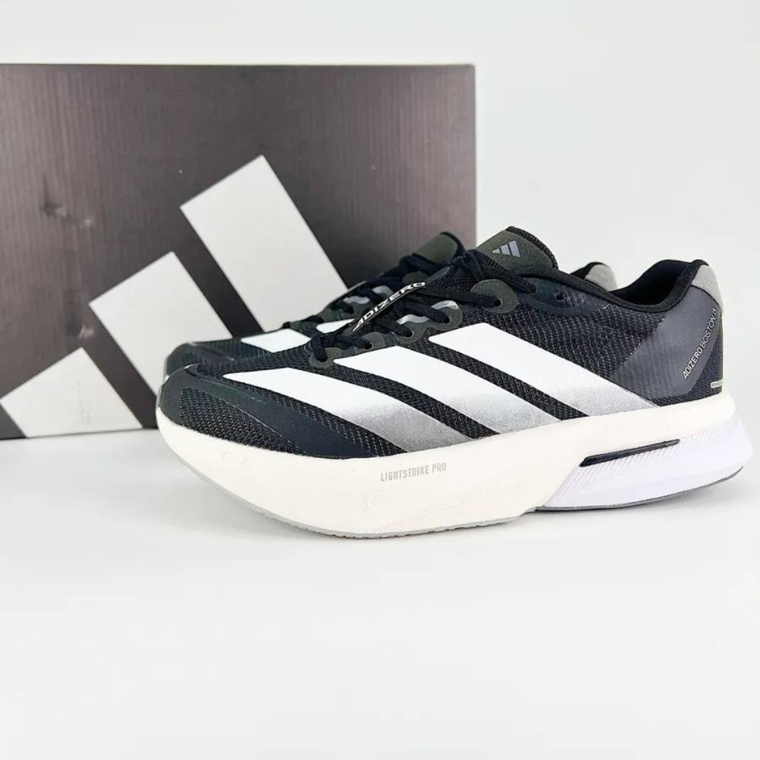 Tênis Adidas Adizero Boston 13 Preto/Branco