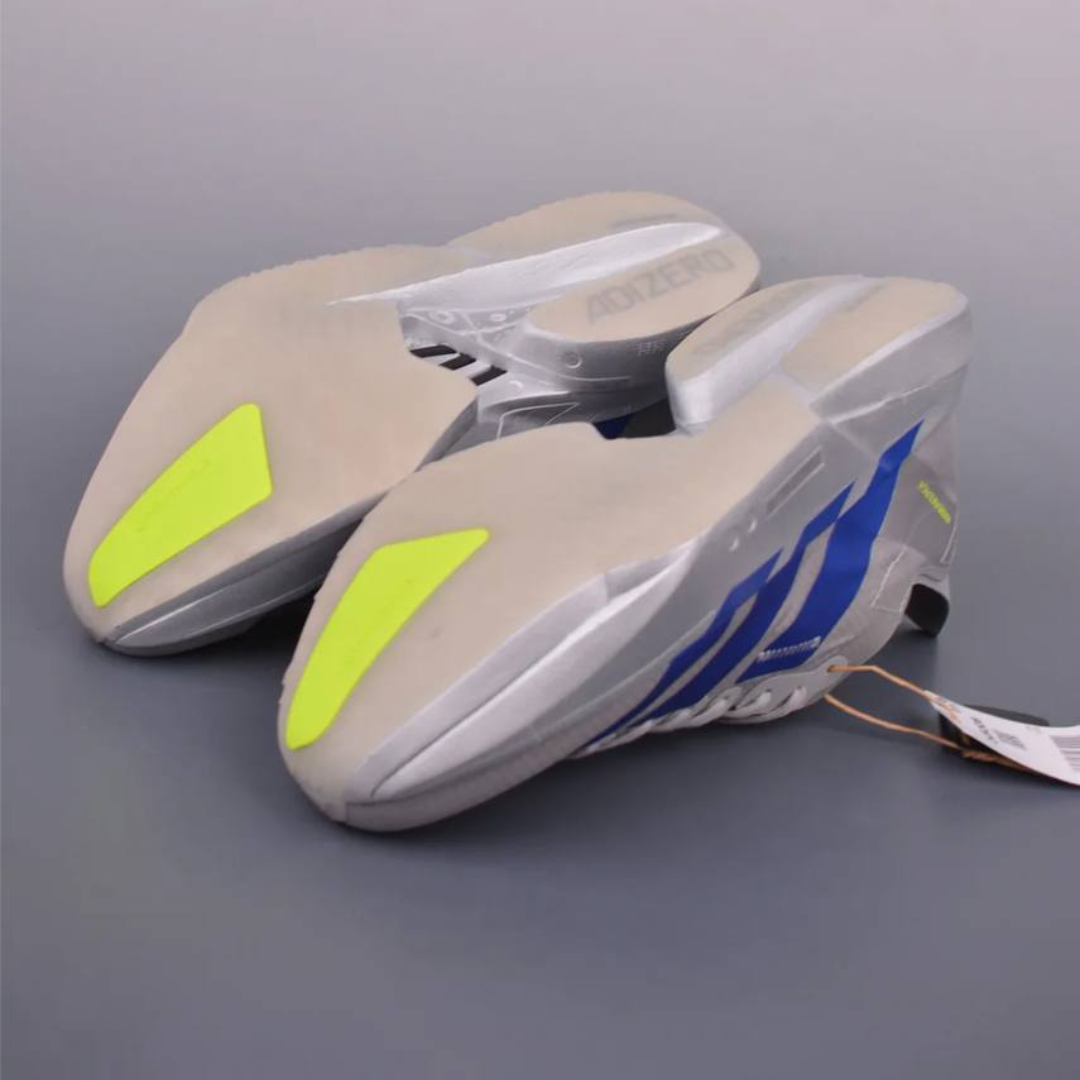 Tênis Adidas Adizero Adios Pro 4 Cinza Metálico/Azul