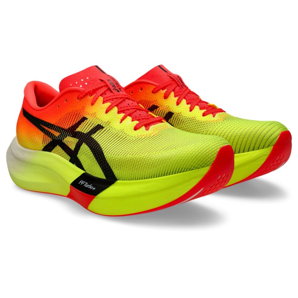Tênis Asics Metaspeed Sky Paris Amarelo/Vermelho