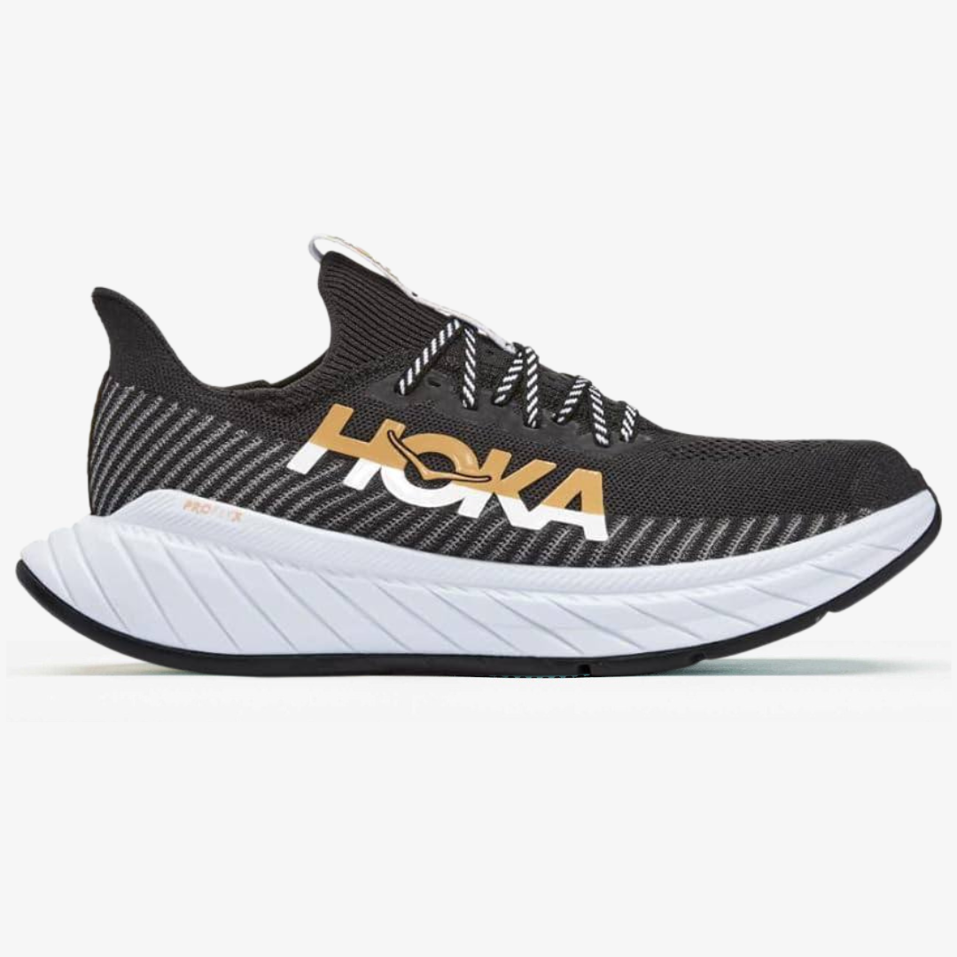 Tênis Hoka Carbon X3 - Preto/Branco