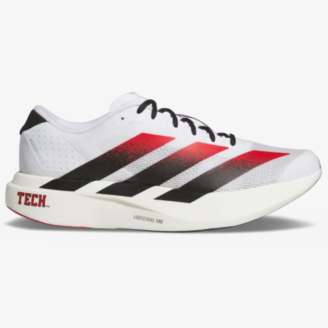 Tênis Adidas Adizero EVO SL - Branco/Preto/Vermelho