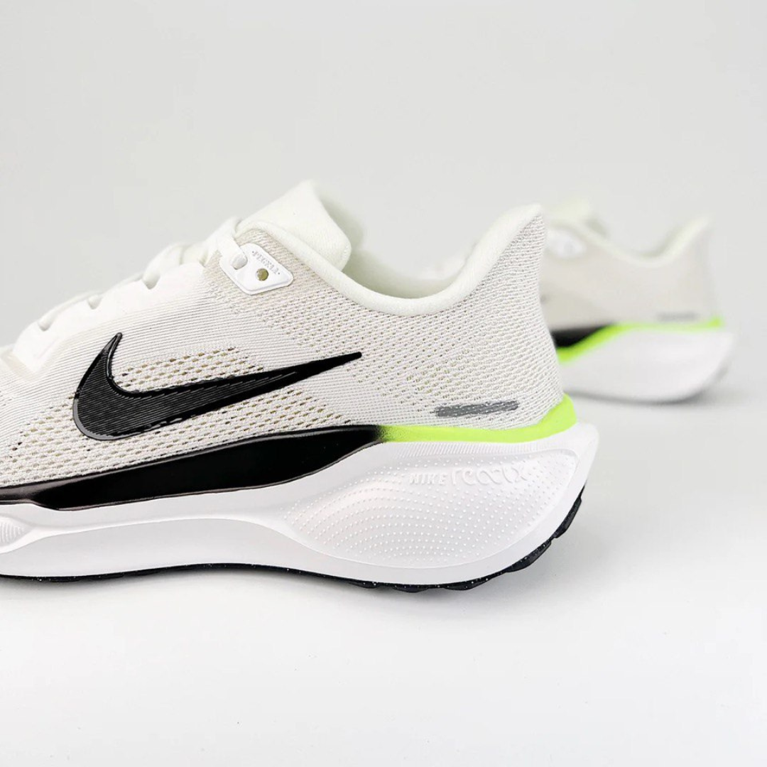 Tênis Nike Air Zoom Pegasus 41 - Branco/Preto/Verde