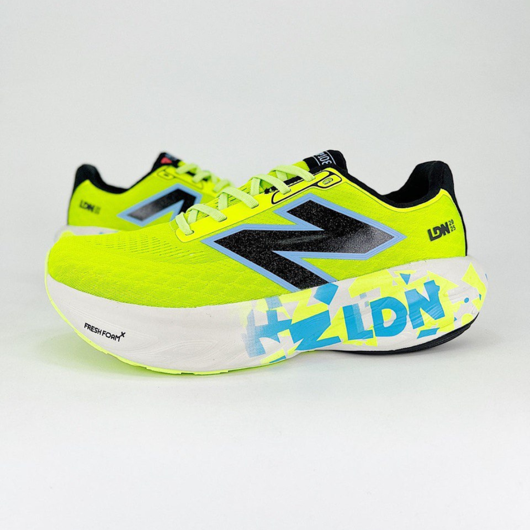 Tênis New Balance Fresh Foam X 1080 V14 London - Verde Fluorescente