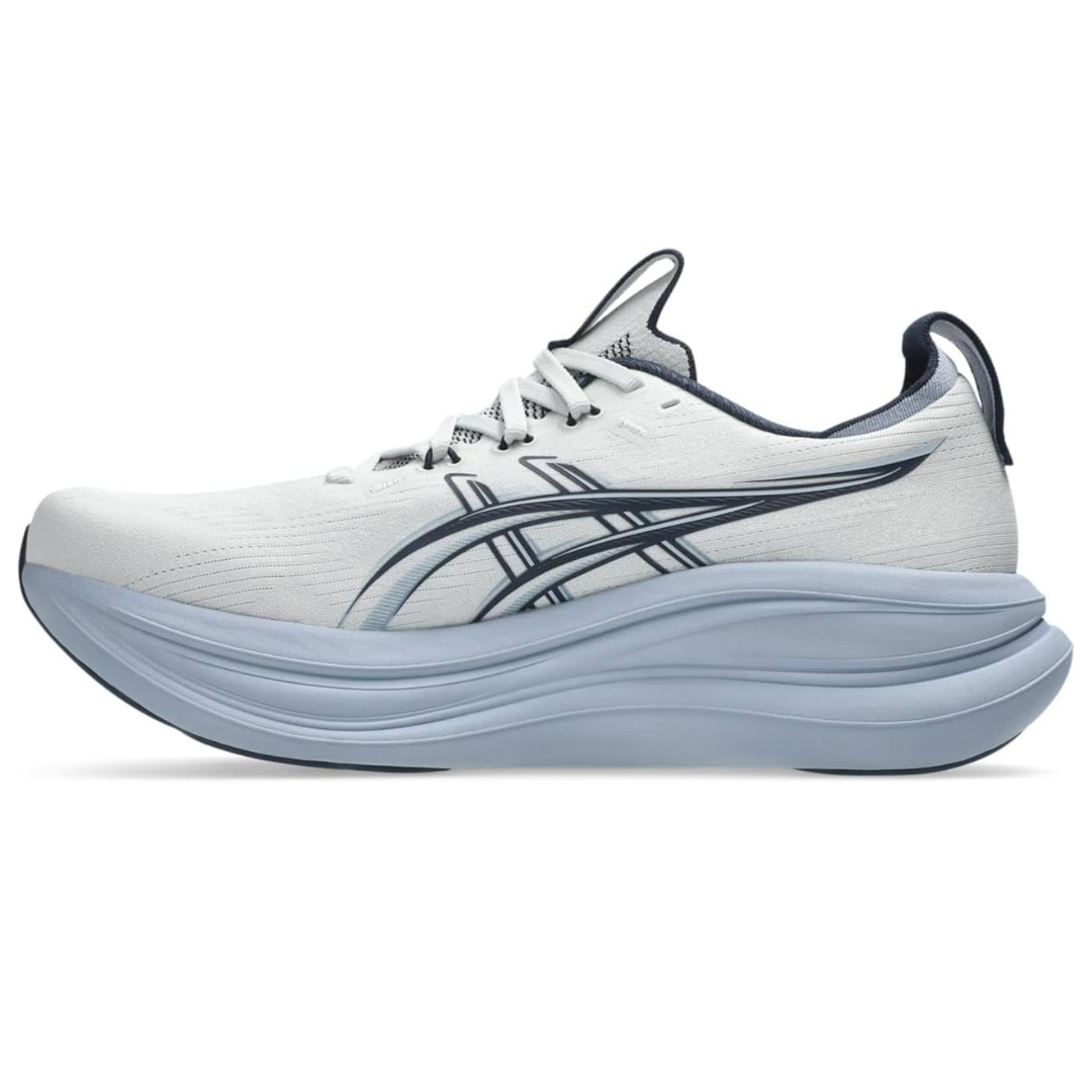 Tênis Asics Gel - Nimbus 28 - Branco/Cinza/Azul
