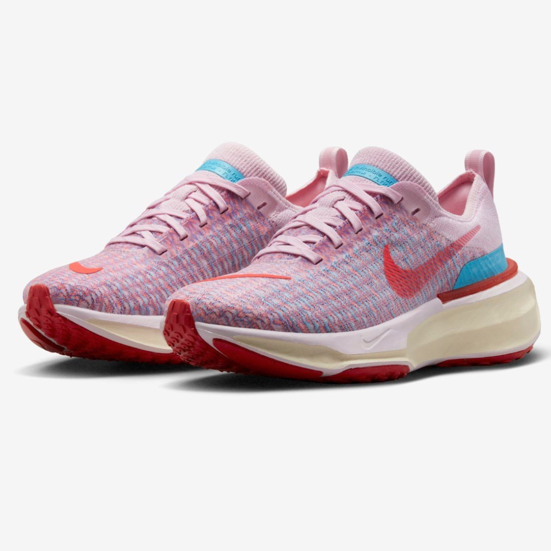 Tênis Nike Invincible Run 3 - Rosa/Azul