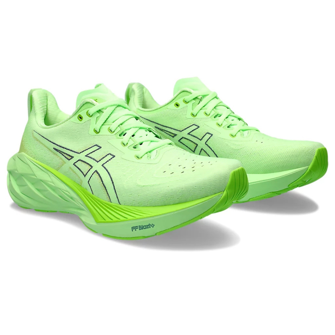 Tênis Asics Novablast™ 4 Verde Fluorescente