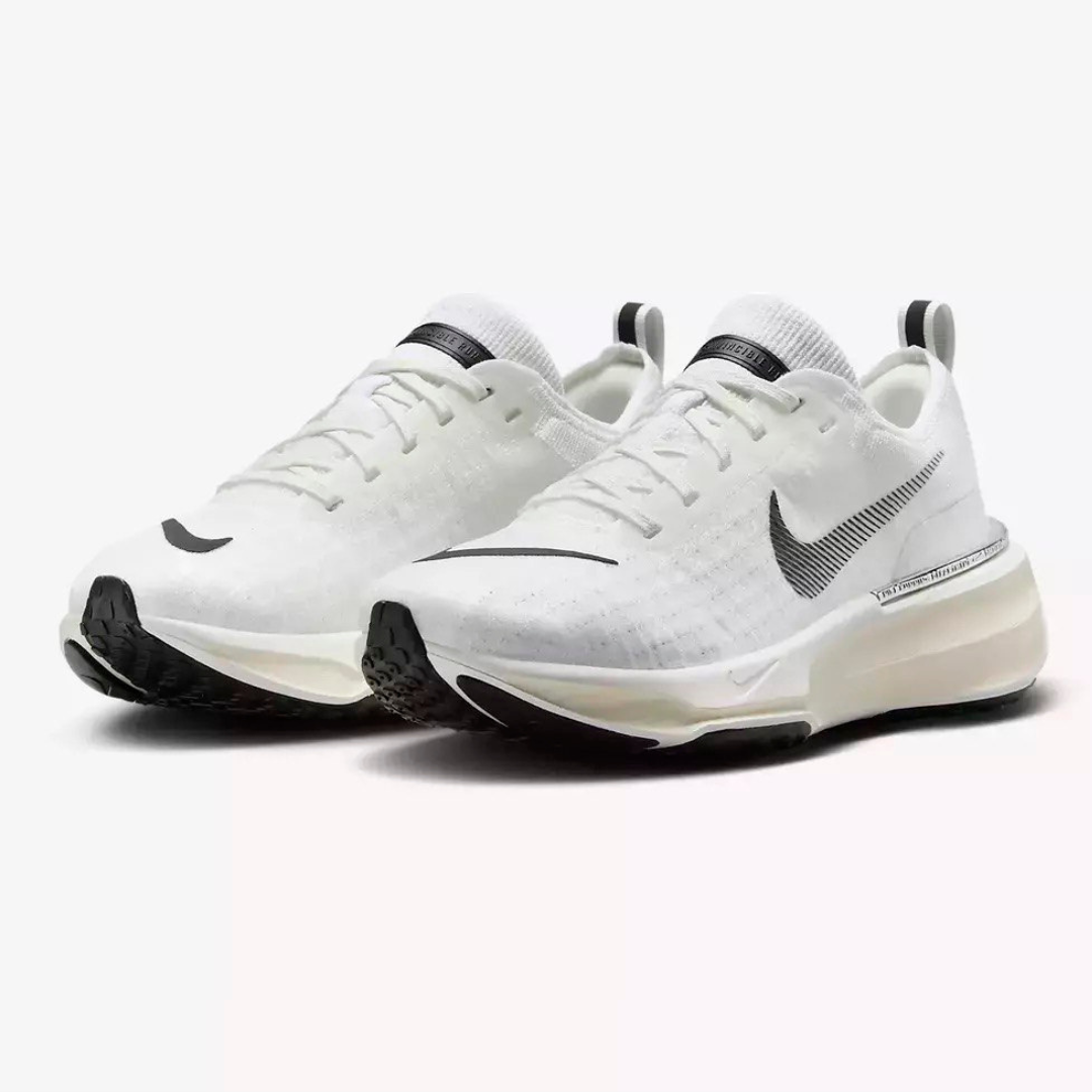 Tênis Nike Invincible Run 3 - Branco/Preto