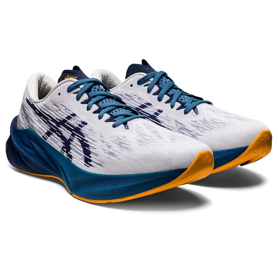 Tênis Asics Novablast 3 Gray Blue
