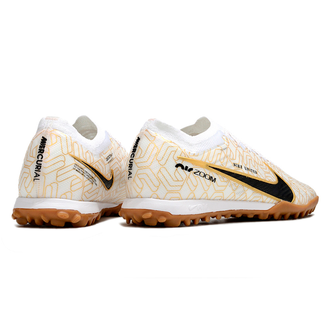 Chuteira Nike Air Zoom Mercurial Vapor Society 15 Elite United Golden
