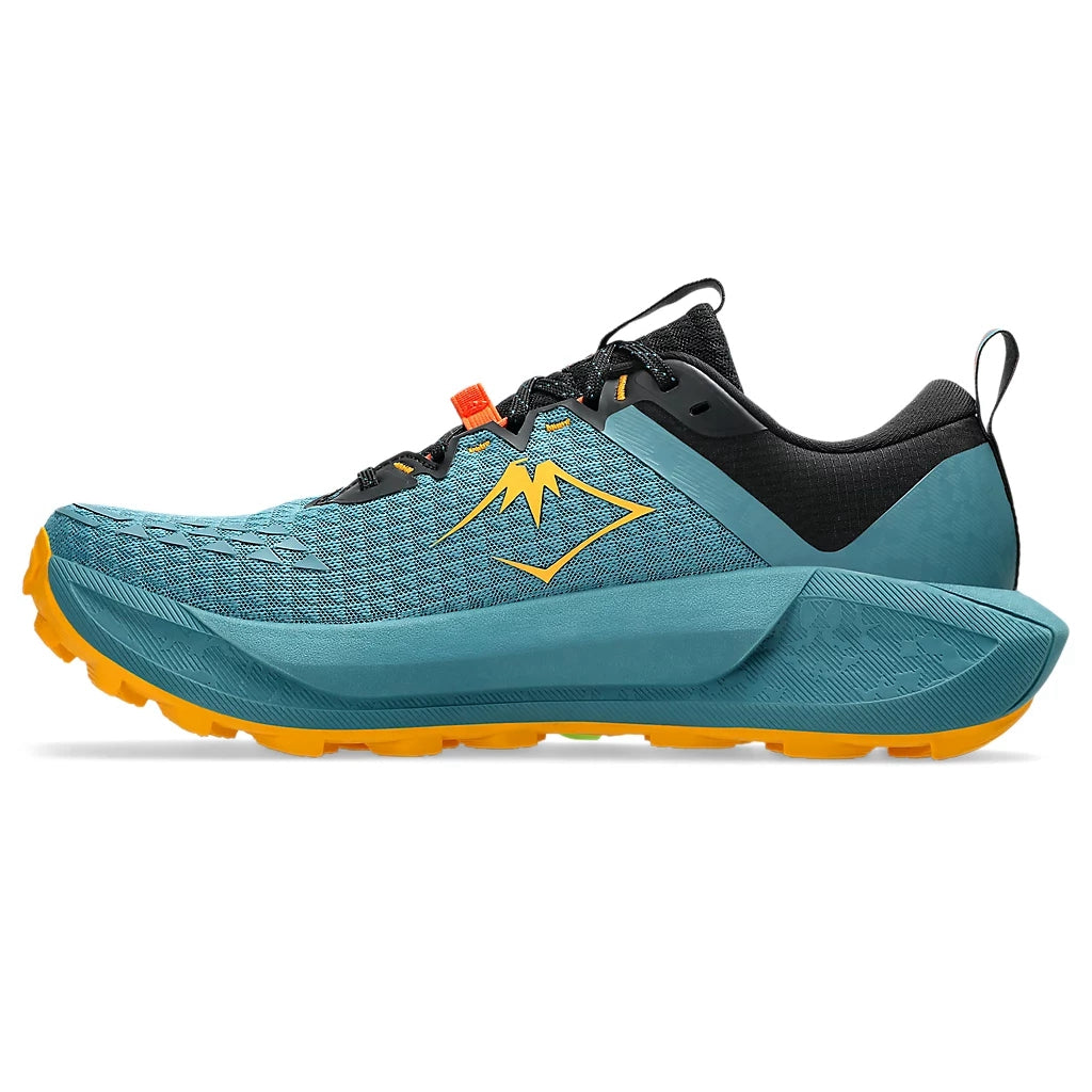 Tênis Asics Gel Trabuco 13 - Azul Atlântida/Laranja