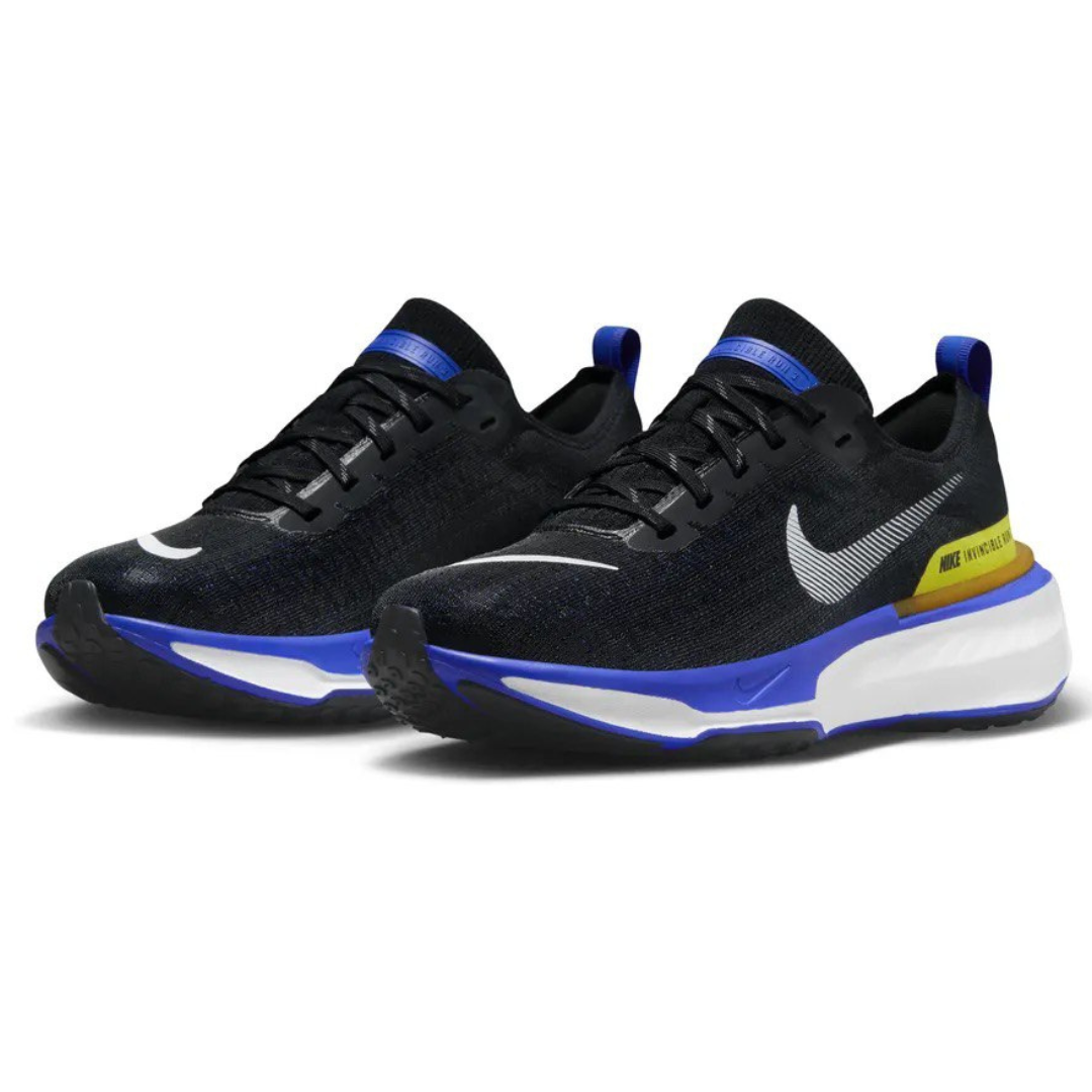 Tênis Nike Invincible Run 3 - Preto/Azul