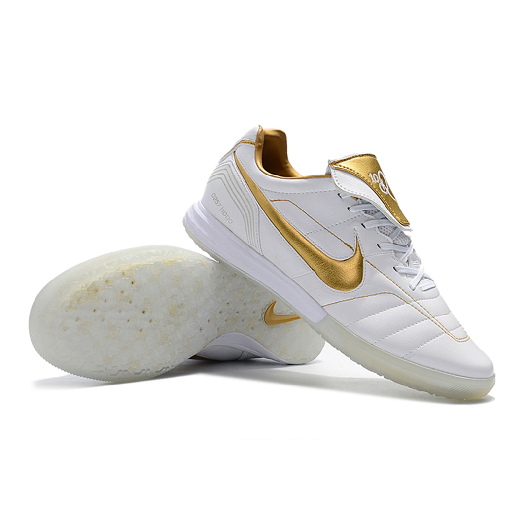 Chuteira Nike Tiempo Legend 7 Elite Futsal R10 - White