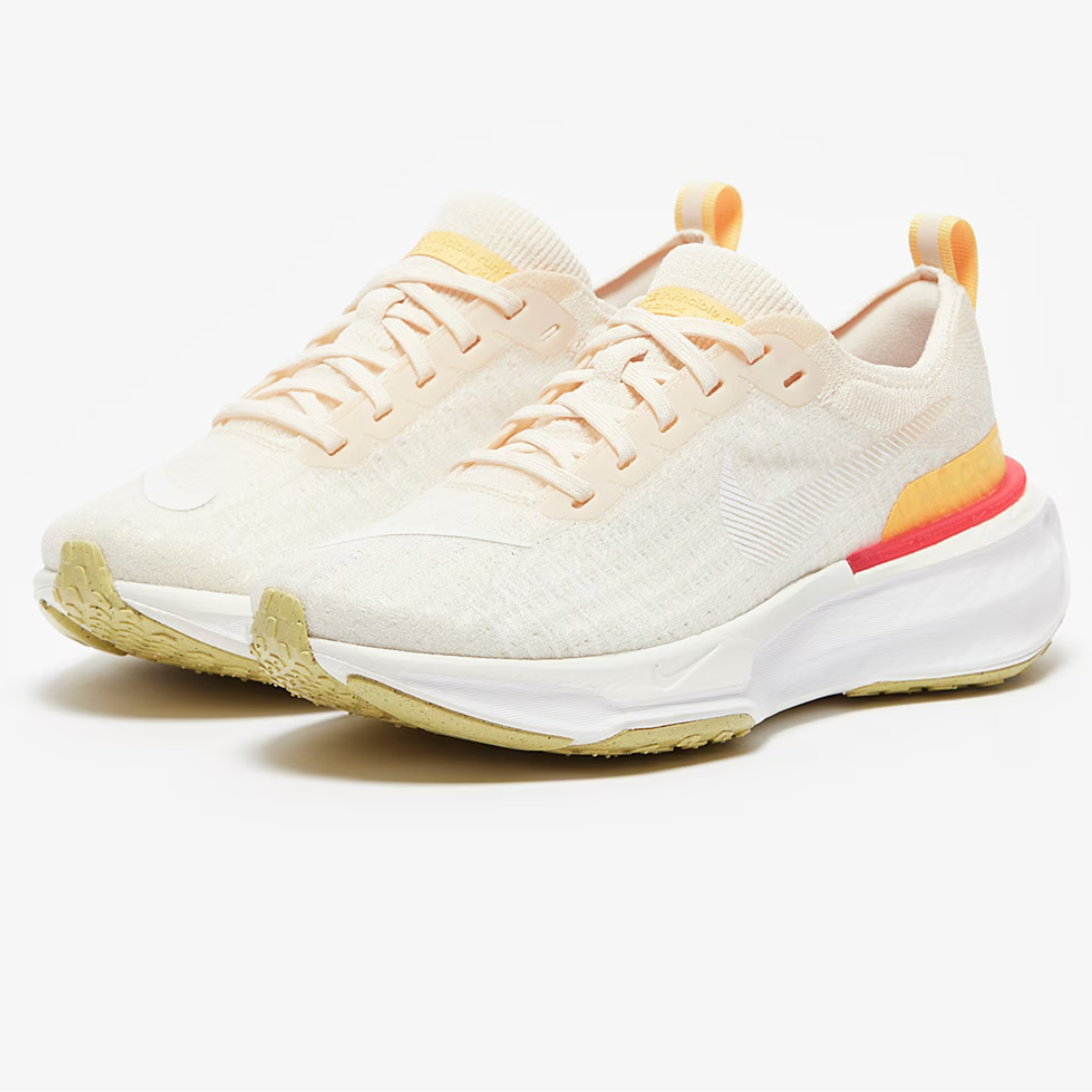 Tênis Nike Invincible Run 3 - Bege/Branco