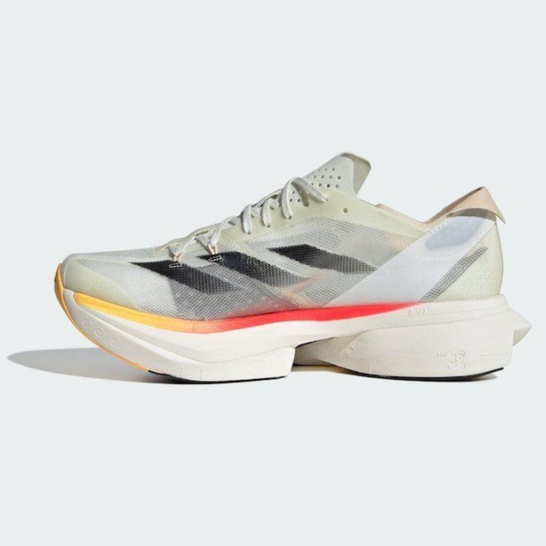 Tênis Adidas Adizero Adios Pro 3 - Bege/Preto/Laranja