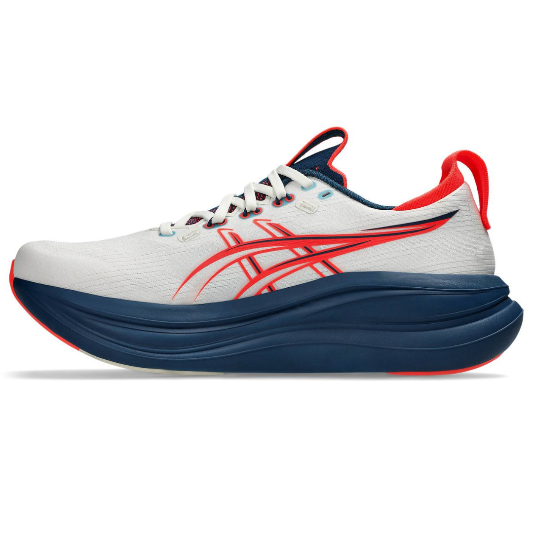 Tênis Asics Gel - Nimbus 28 - Cream/Flash Coral