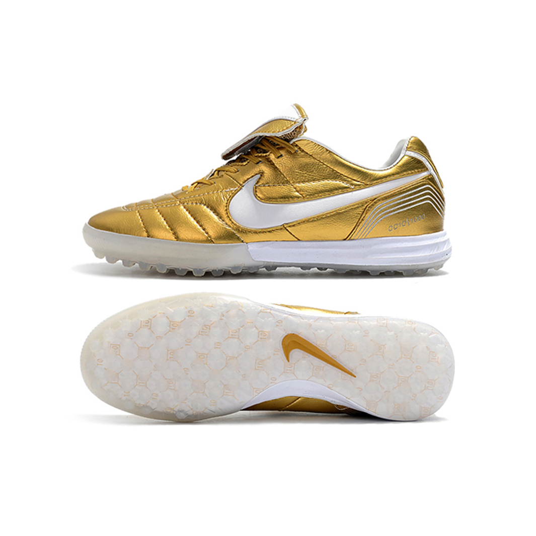 Chuteira Nike Tiempo Legend 7 Elite Society R10 - Gold