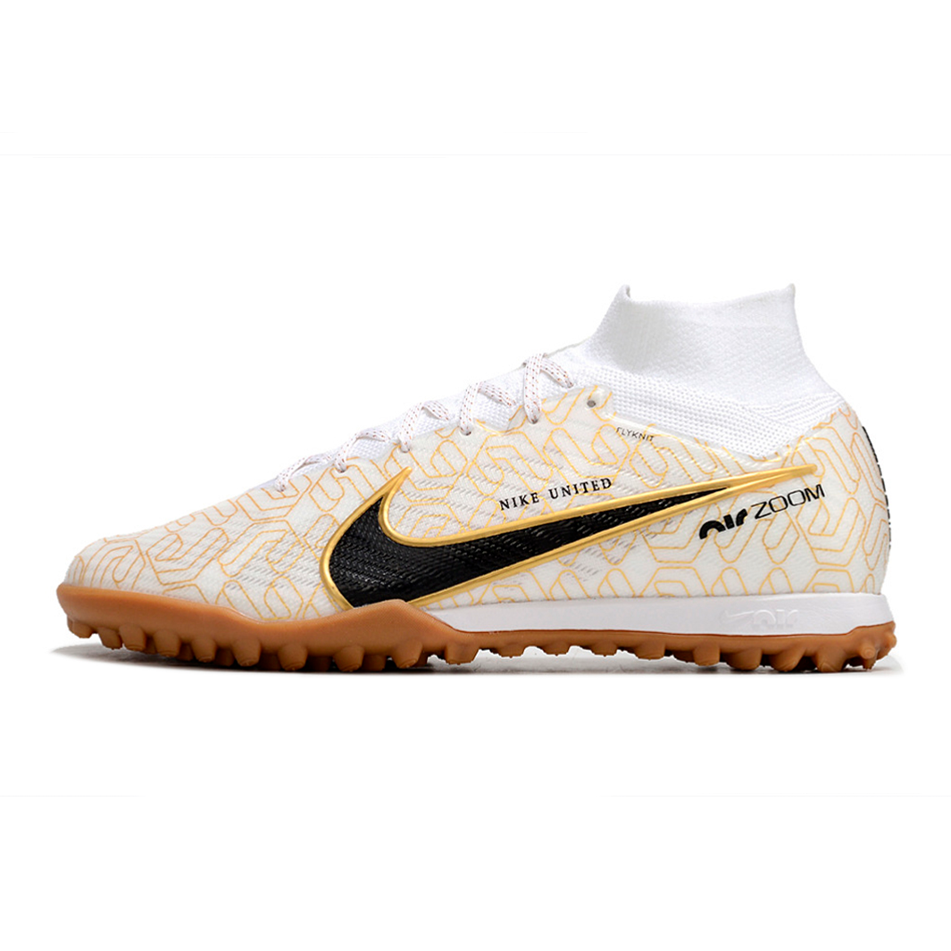 Chuteira Nike Air Zoom Mercurial Superfly 9 Society Elite United Golden