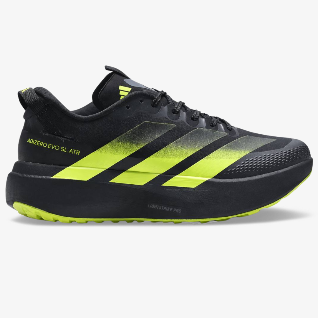 Tênis Adidas Adizero EVO SL ATR - Preto/Verde Neon