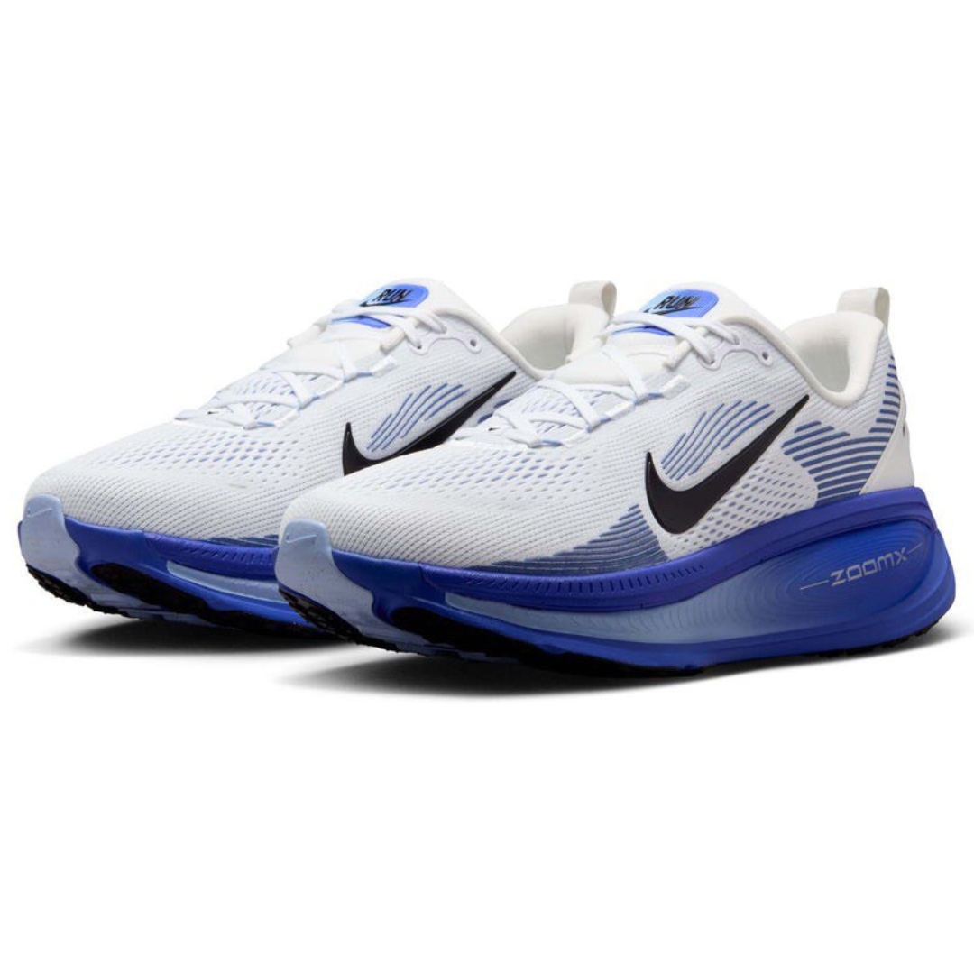 Tênis Nike Vomero 18 - Branco/Azul Marinho