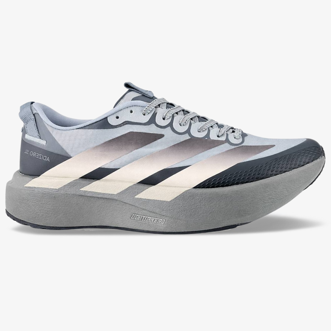 Tênis Adidas Adizero EVO SL ATR - Cinza/Off White