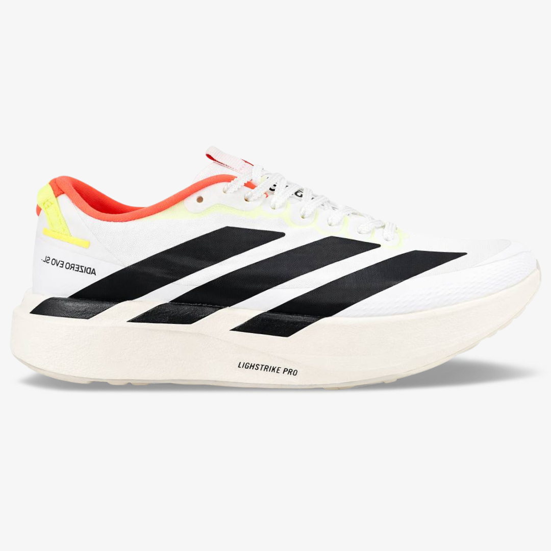 Tênis Adidas Adizero EVO SL ATR - Branco/Preto/Vermelho
