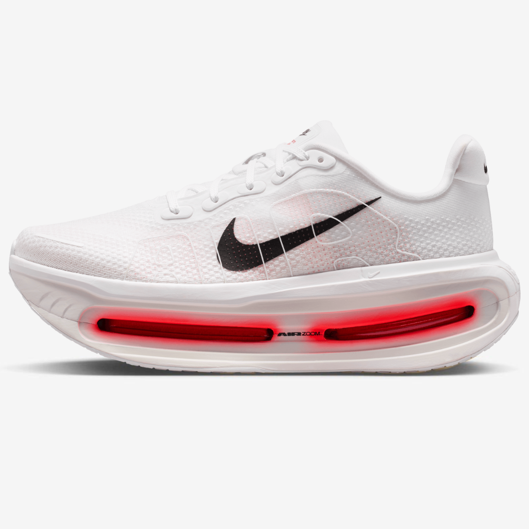 Tênis Nike Vomero Premium - White Bright Crimson