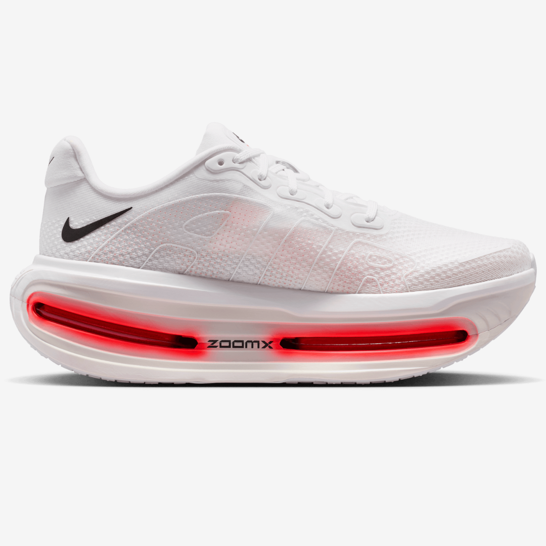 Tênis Nike Vomero Premium - White Bright Crimson