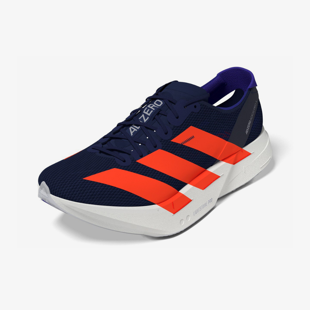 Tênis Adidas Adizero Adios Pro 4 Azul Marinho/Vermelho