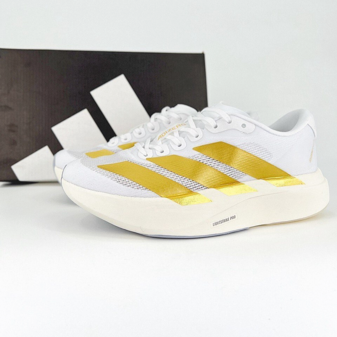 Tênis Adidas Adizero EVO SL - Branco/Dourado