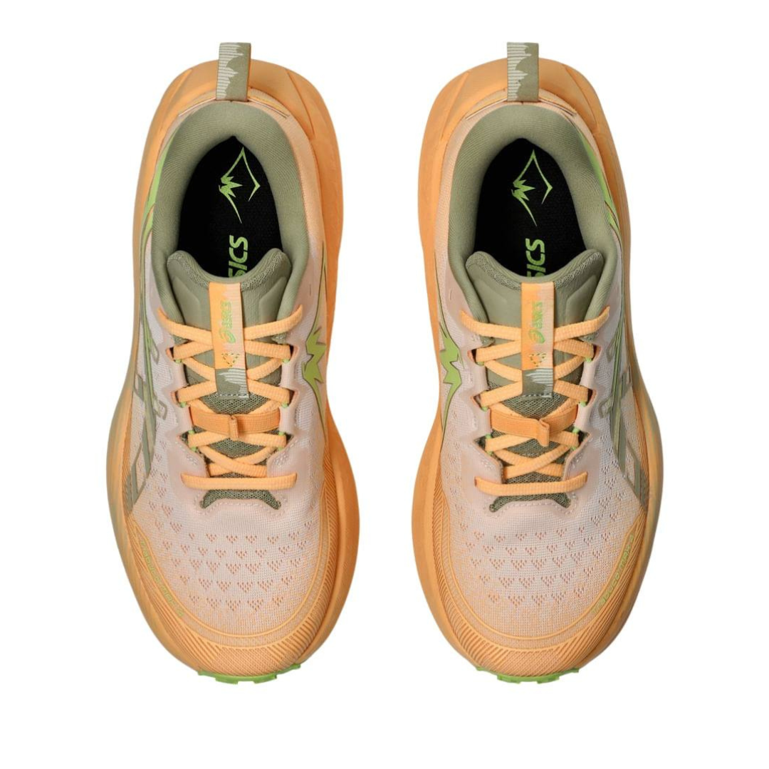 Tênis Asics Trabuco Max 4 - Laranja/Verde