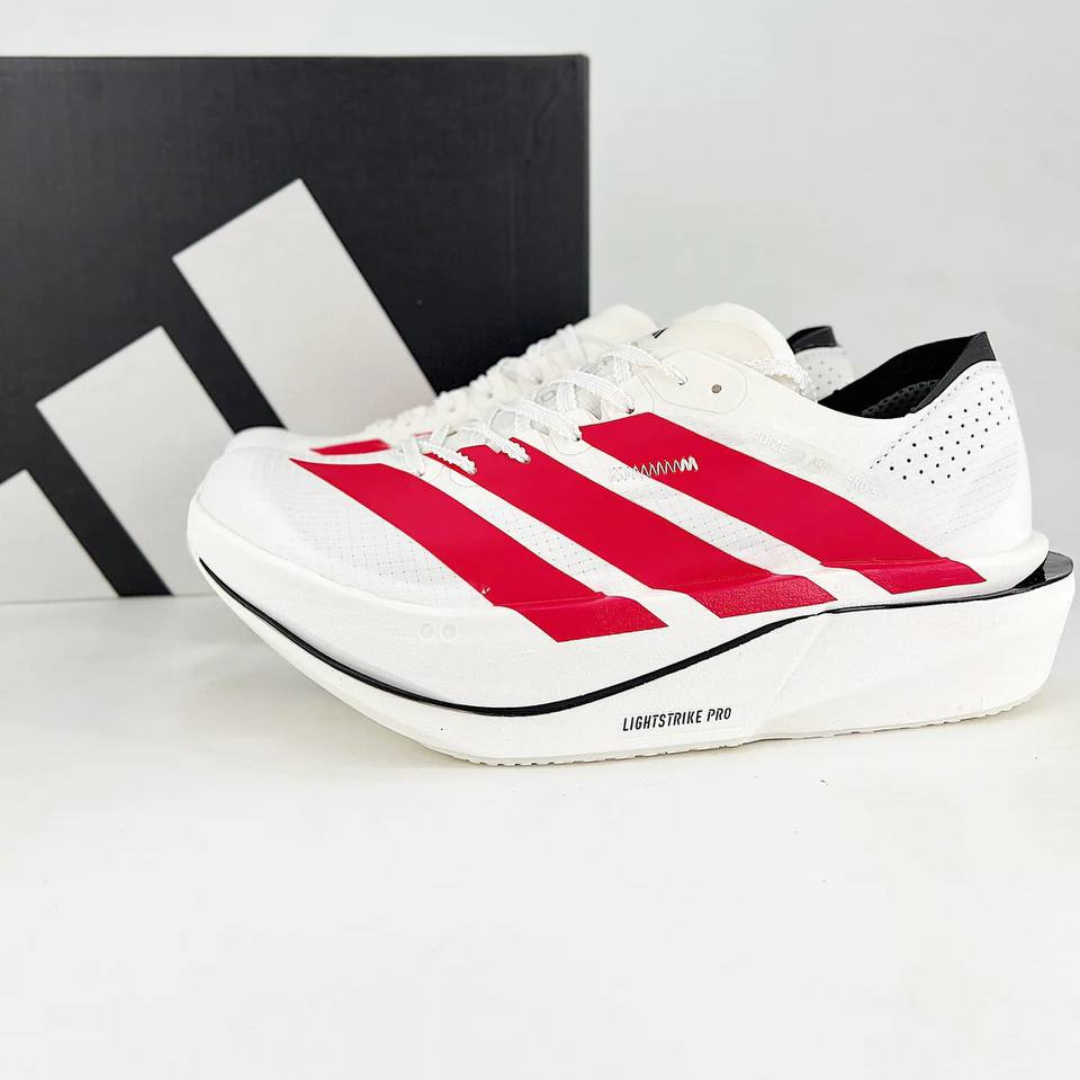 Tênis Adidas Adizero Adios Pro 5 - Branco/Vermelho