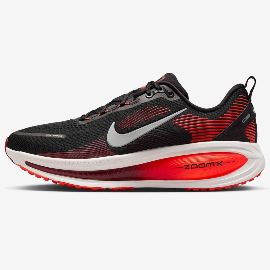 Tênis Nike Vomero 18 - Preto/Vermelho