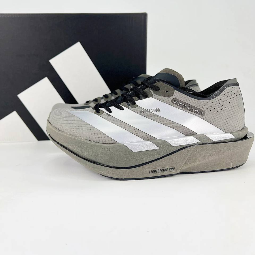 Tênis Adidas Adizero Adios Pro 5 - Cinza/Preto